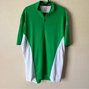 Gore Bike Wear | Men's Green White Cycling Bicycle Jersey Size XL Outdoor